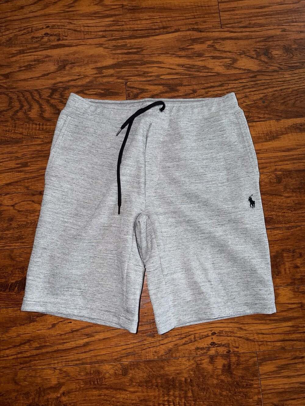 Polo Ralph Lauren Grey Double Knit Small Pony Shorts